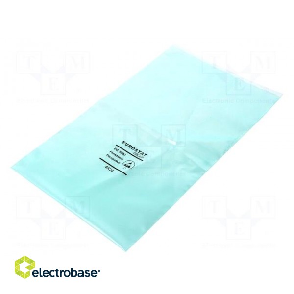 Protection bag | ESD | L: 254mm | W: 152mm | Thk: 75um | Features: open