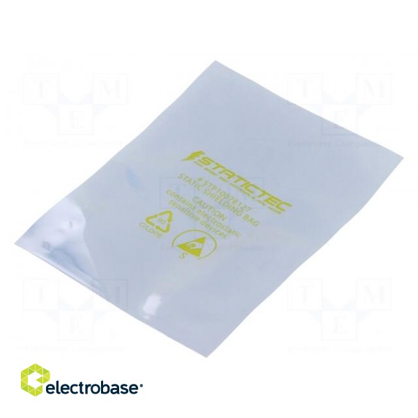 Protection bag | ESD | L: 203mm | W: 152mm | Thk: 76um | 100pcs | 