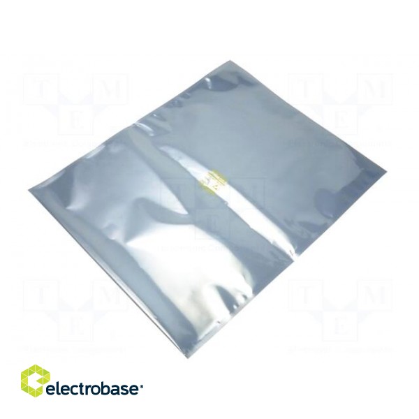 Protection bag | ESD | L: 406mm | W: 305mm | Thk: 76um | Features: open