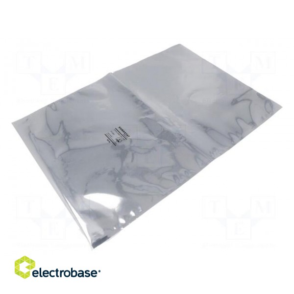 Protection bag | ESD | L: 457mm | W: 305mm | Thk: 76um | Features: open