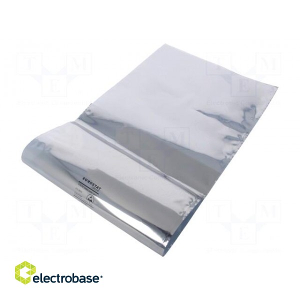 Protection bag | ESD | L: 610mm | W: 254mm | Thk: 76um | Features: open