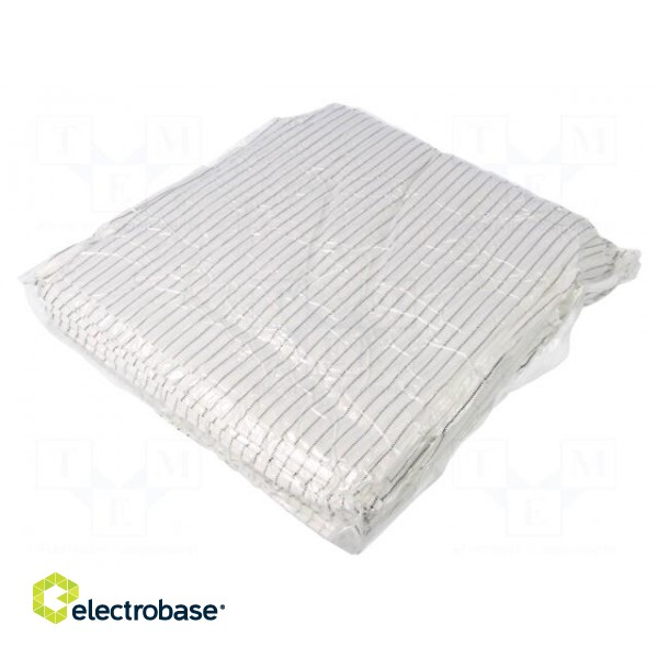 Cleaning cloth: cloth | Application: cleanroom | ESD | 100pcs.