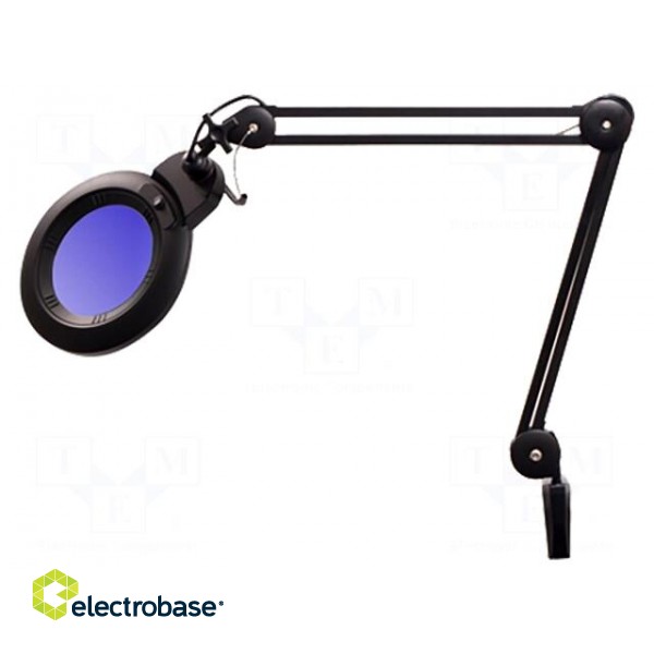 Tool: desktop magnifier with backlight | ESD | 110÷240VAC | 16W