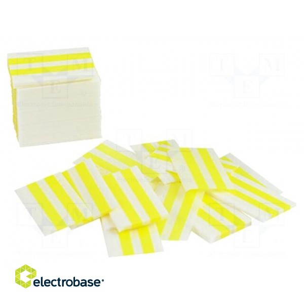 Splice tape | ESD | 12mm | 500pcs | yellow image 2