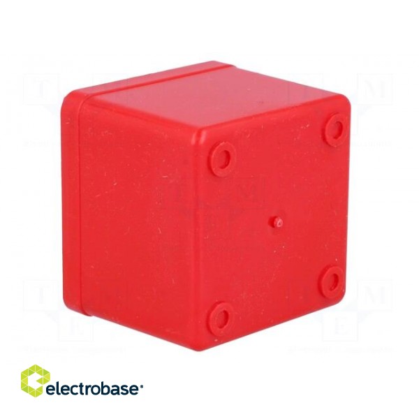Container: for boxes | 54x54x45mm | red | polystyrene image 4