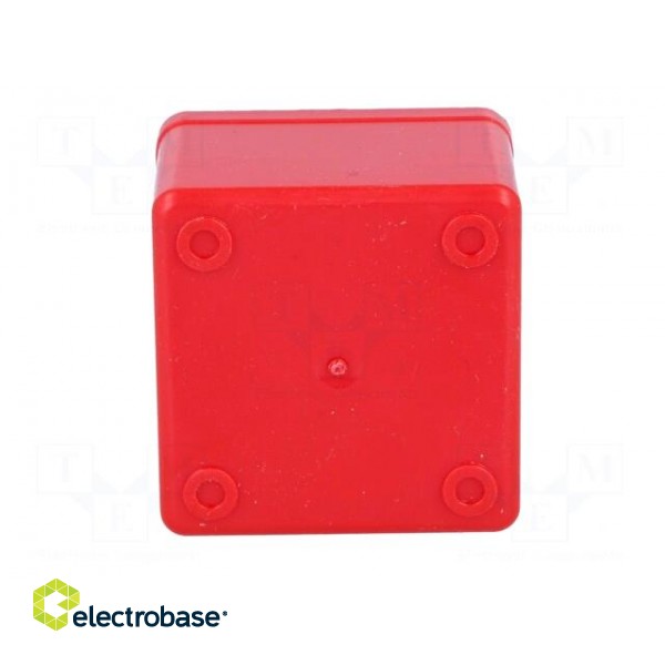 Container: for boxes | 54x54x45mm | red | polystyrene image 5