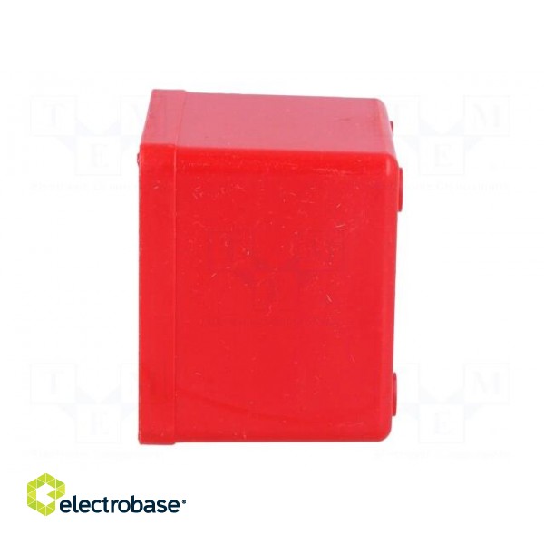 Container: for boxes | 54x54x45mm | red | polystyrene image 3