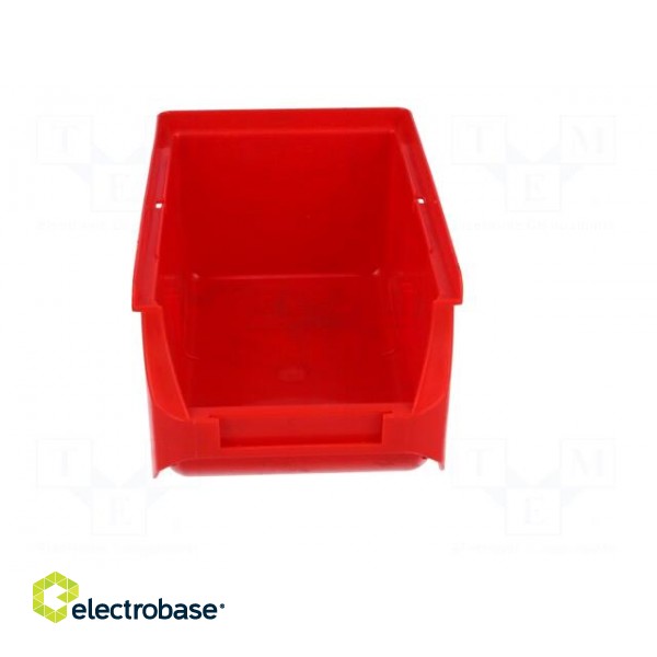 Container: workshop | red | plastic | H: 75mm | W: 102mm | D: 160mm фото 9