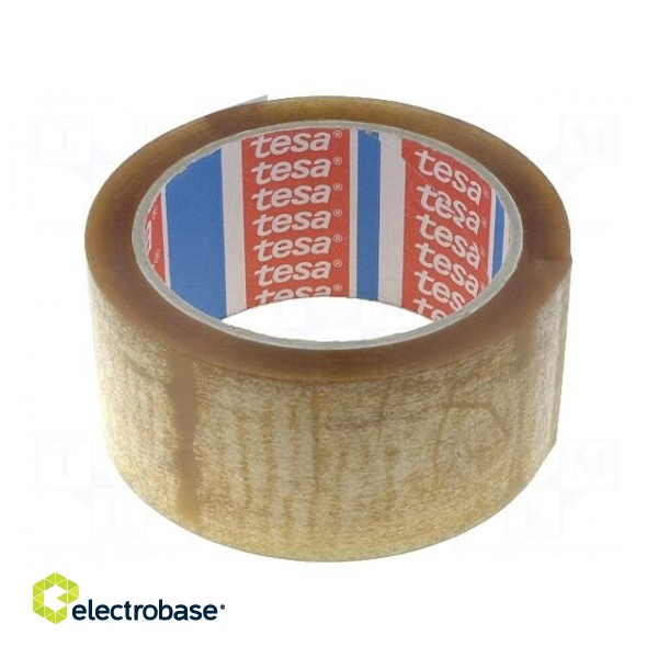 Packing tapes | L: 66m | Width: 48mm | Thick: 47.5um | synthetic rubber