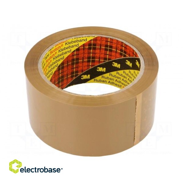 Packing tapes | L: 66m | Width: 50mm | Colour: brown