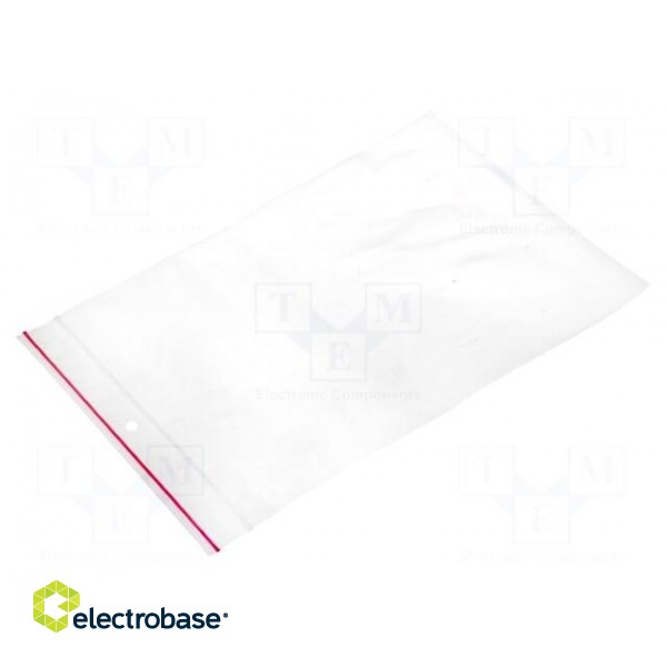 Self-seal bag | L: 200mm | Width: 150mm | Thick: 45um | polyetylene