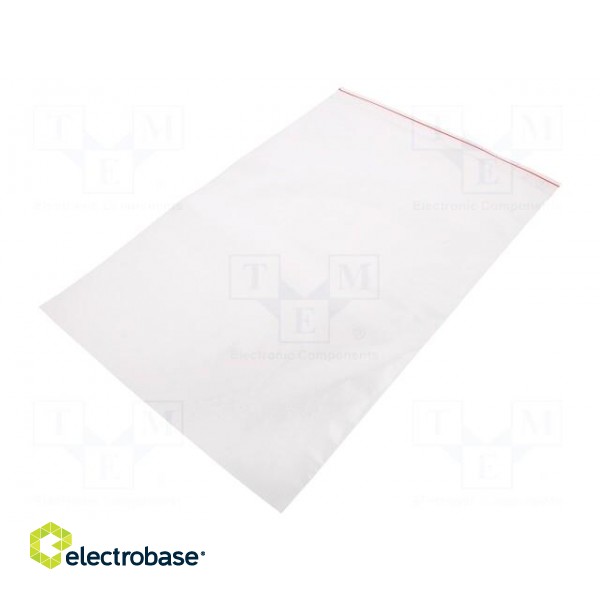 Self-seal bag | L: 340mm | Width: 240mm | Thick: 45um | polyetylene