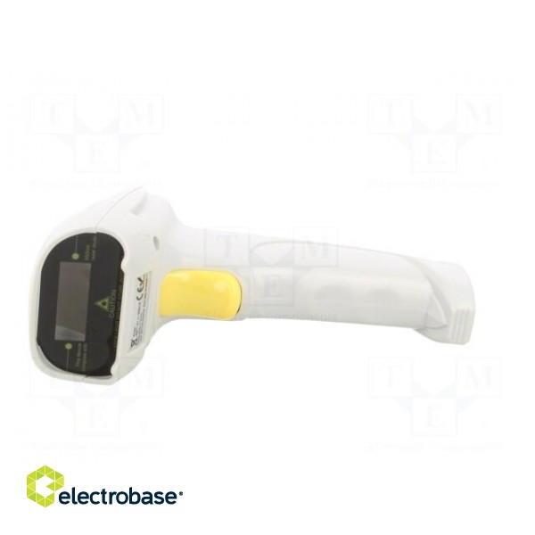 Barcode scanner | white | Interface: USB | 1D image 3