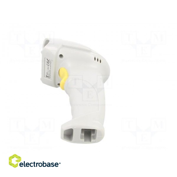 Barcode scanner | white | Interface: USB | 1D фото 5