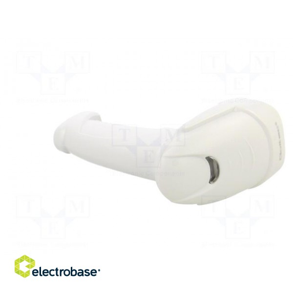 Barcode scanner | white | Interface: USB | 1D фото 8