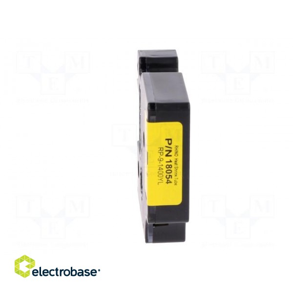 Heat shrink markers | 1.5m | yellow | Character colour: black | RHINO image 5