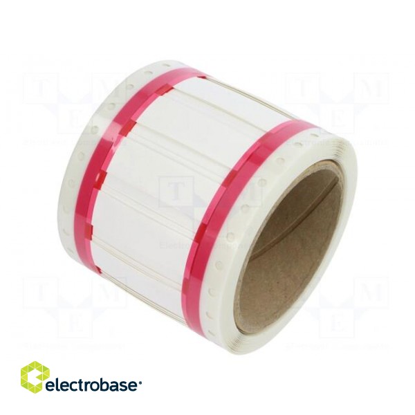 Heat shrink markers | 50mm | white | AM6310,T208M,T312M