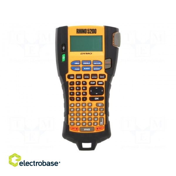 Label printer | Keypad: ABC | Plug: EU | Display: LCD,with a backlit image 1