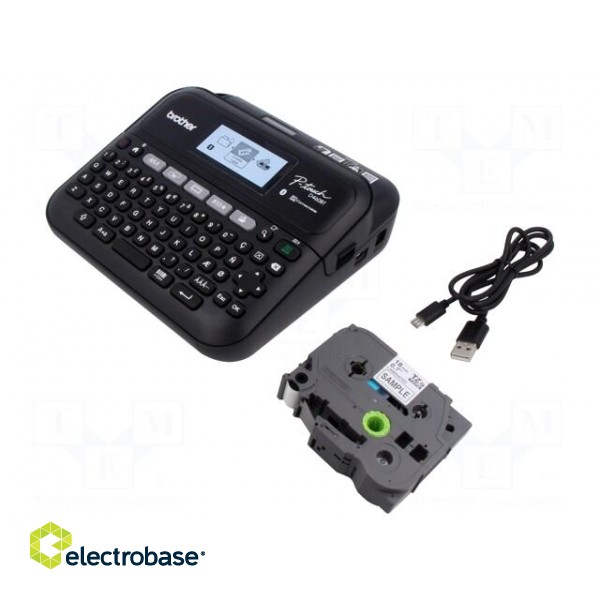 Label printer | Keypad: QWERTY | Interface: Bluetooth | 20mm/s