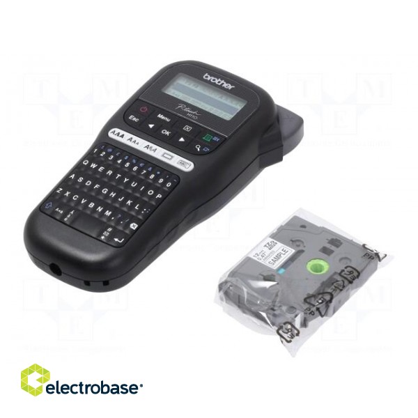 Label printer | Keypad: QWERTY | Resolution: 180dpi | 20mm/s image 1