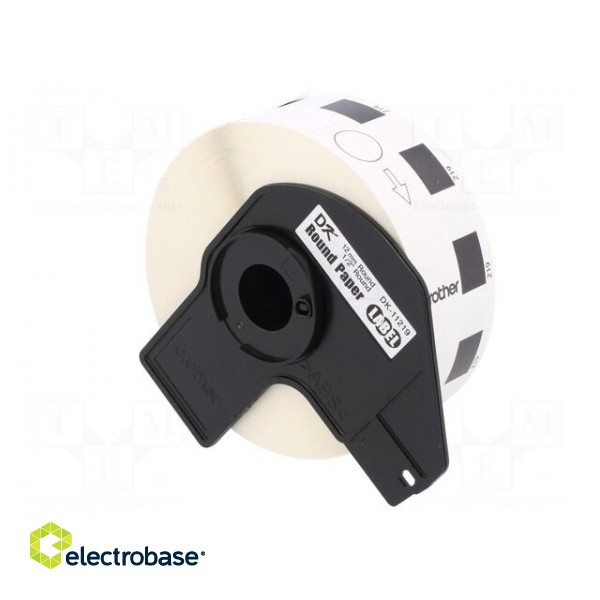 Label | white | Character colour: black | self-adhesive | 12mm image 4