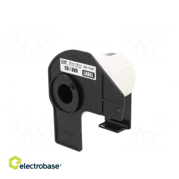 Label | white | Character colour: black | self-adhesive | 58mm image 4
