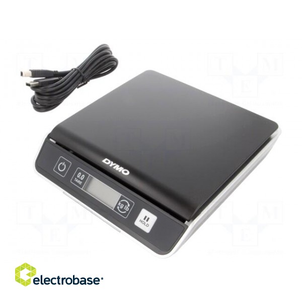 Scales | to parcels,electronic | Scale max.load: 5kg | Display: LCD paveikslėlis 1