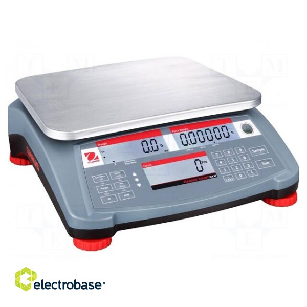 Scales | Scale load capacity max: 15kg | precision-counting | 210h