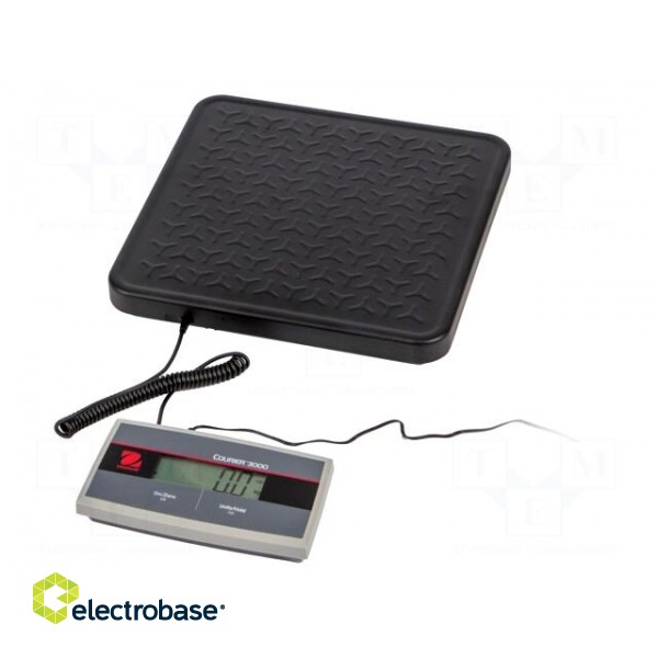 Scales | to parcels,electronic | Scale max.load: 200kg | 5÷40°C