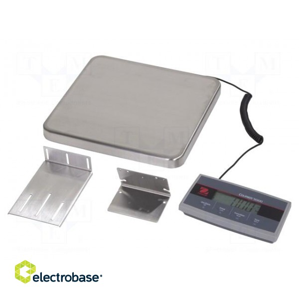 Scales | to parcels,electronic | Scale max.load: 30kg | -10÷40°C image 1