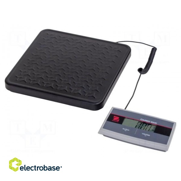 Scales | to parcels,electronic | Scale max.load: 35kg | 5÷40°C | 100h image 1