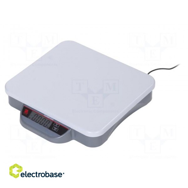 Scales | to parcels,electronic | Scale max.load: 9kg | 5÷40°C | 300h фото 1