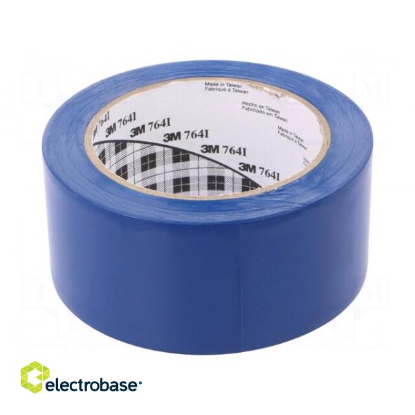 Tape: marking | blue | L: 33m | W: 50mm | self-adhesive