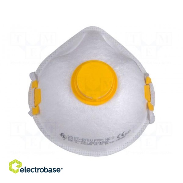 Dust respirator | disposable,with valve