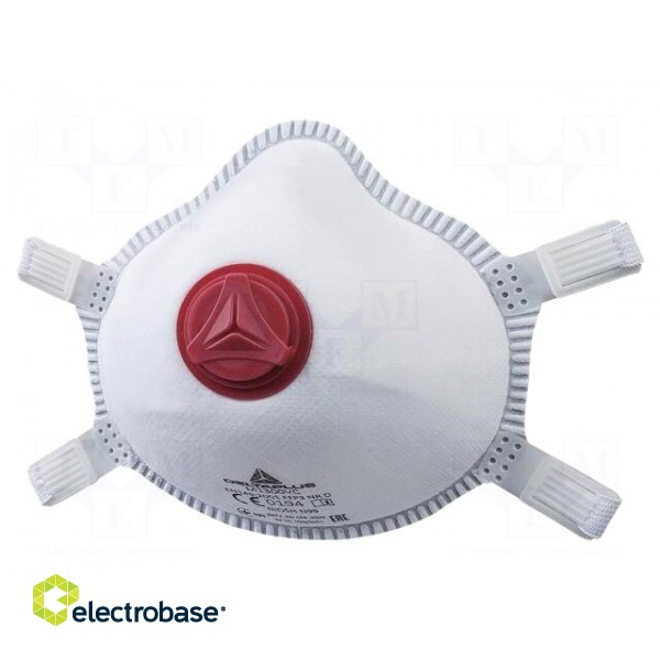 Dust respirator | disposable,with valve | FFP3 NR D | 5pcs. image 2