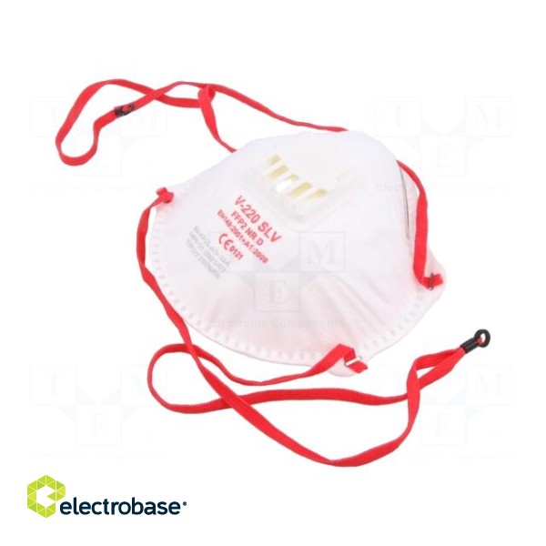 Dust respirator | FFP2 NR D | disposable,with valve | 10pcs.