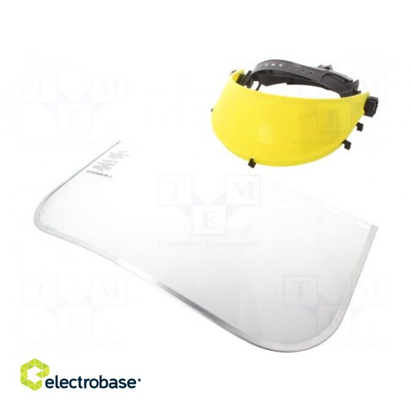 Face protection | Cover material: polycarbonate