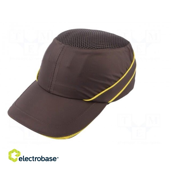 Light helmet | adjustable,vented | Size: 55-62mm | olive | CE,EN812 image 2