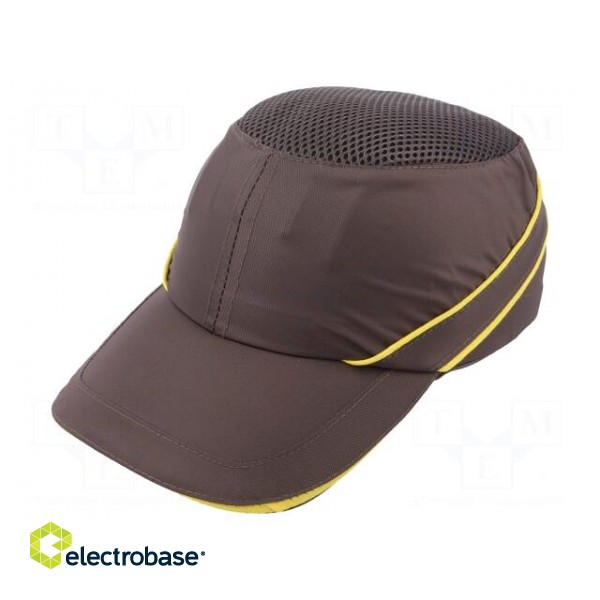 Light helmet | adjustable,vented | Size: 55-62mm | olive | CE,EN812 image 1