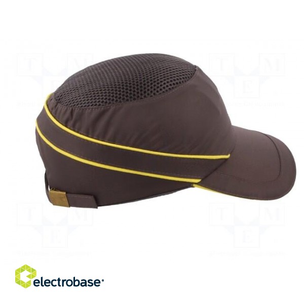 Light helmet | adjustable,vented | Size: 55-62mm | olive | CE,EN812 image 7