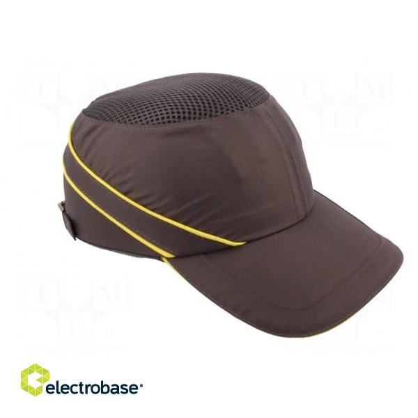 Light helmet | adjustable,vented | Size: 55-62mm | olive | CE,EN812 image 8
