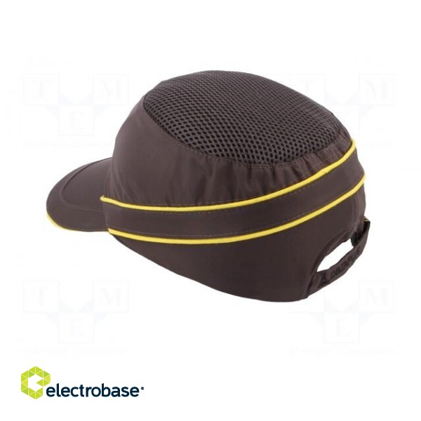Light helmet | adjustable,vented | Size: 55-62mm | olive | CE,EN812 image 4