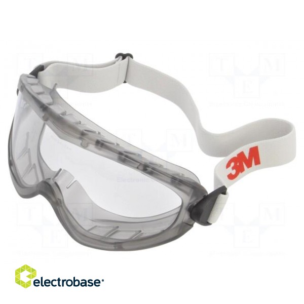 Safety goggles | Lens: transparent | Classes: 1 | vented