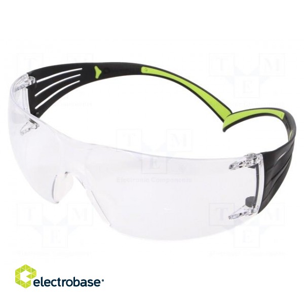 Safety spectacles | Lens: transparent | Classes: 1 | 19g