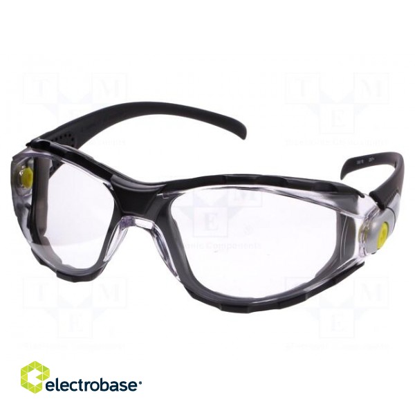 Safety spectacles | Lens: transparent | Classes: 1 image 1