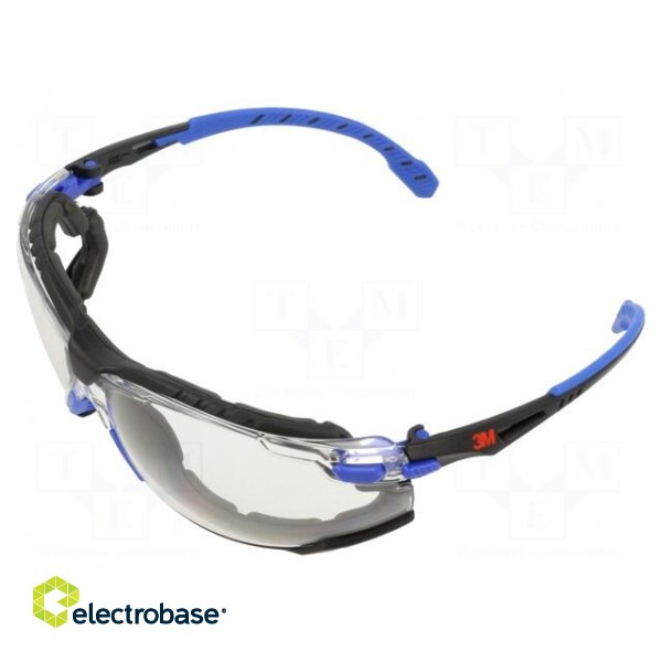 Safety spectacles | Lens: transparent | Classes: 1 | Solus™ 1000