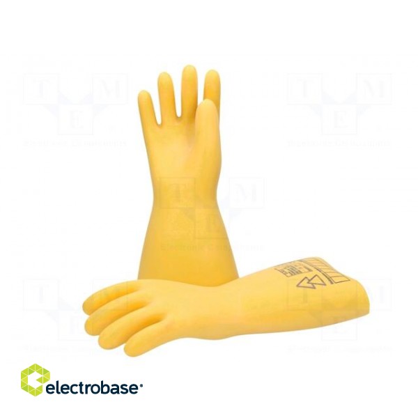 Electrically insulated gloves | Size: 10 | 30kV image 2