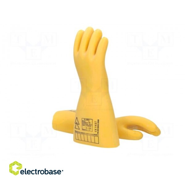 Electrically insulated gloves | Size: 10 | 30kV paveikslėlis 7
