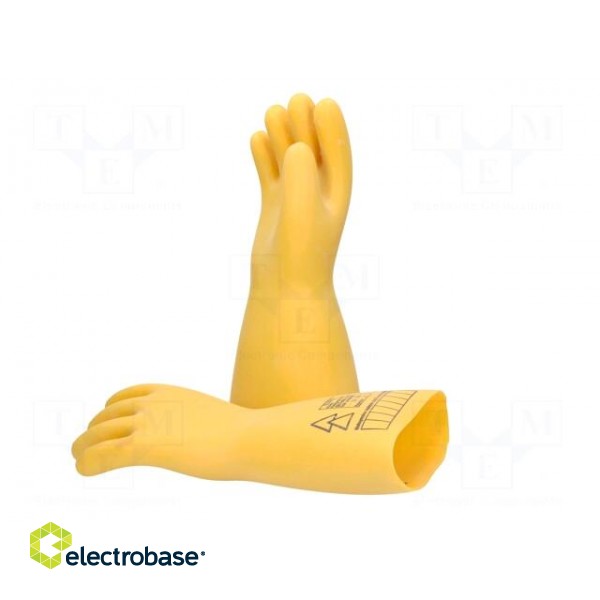 Electrically insulated gloves | Size: 10 | 30kV paveikslėlis 3