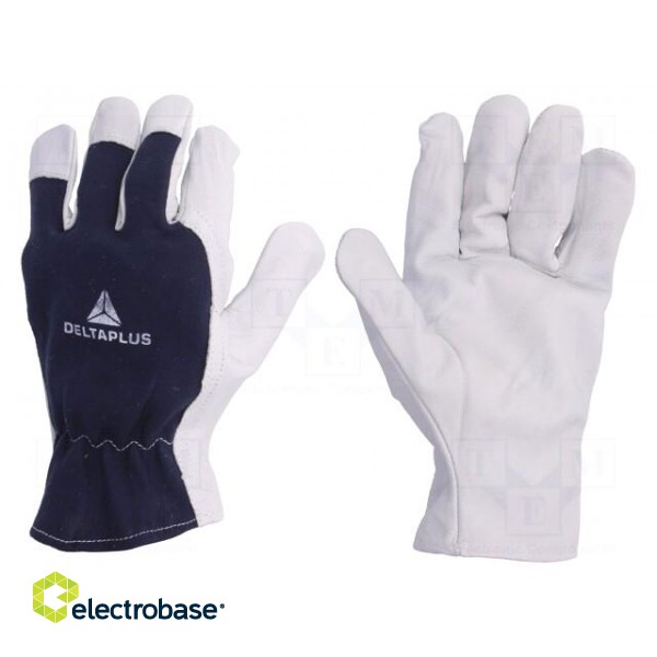 Protective gloves | Size: 10 | natural leather | CT402